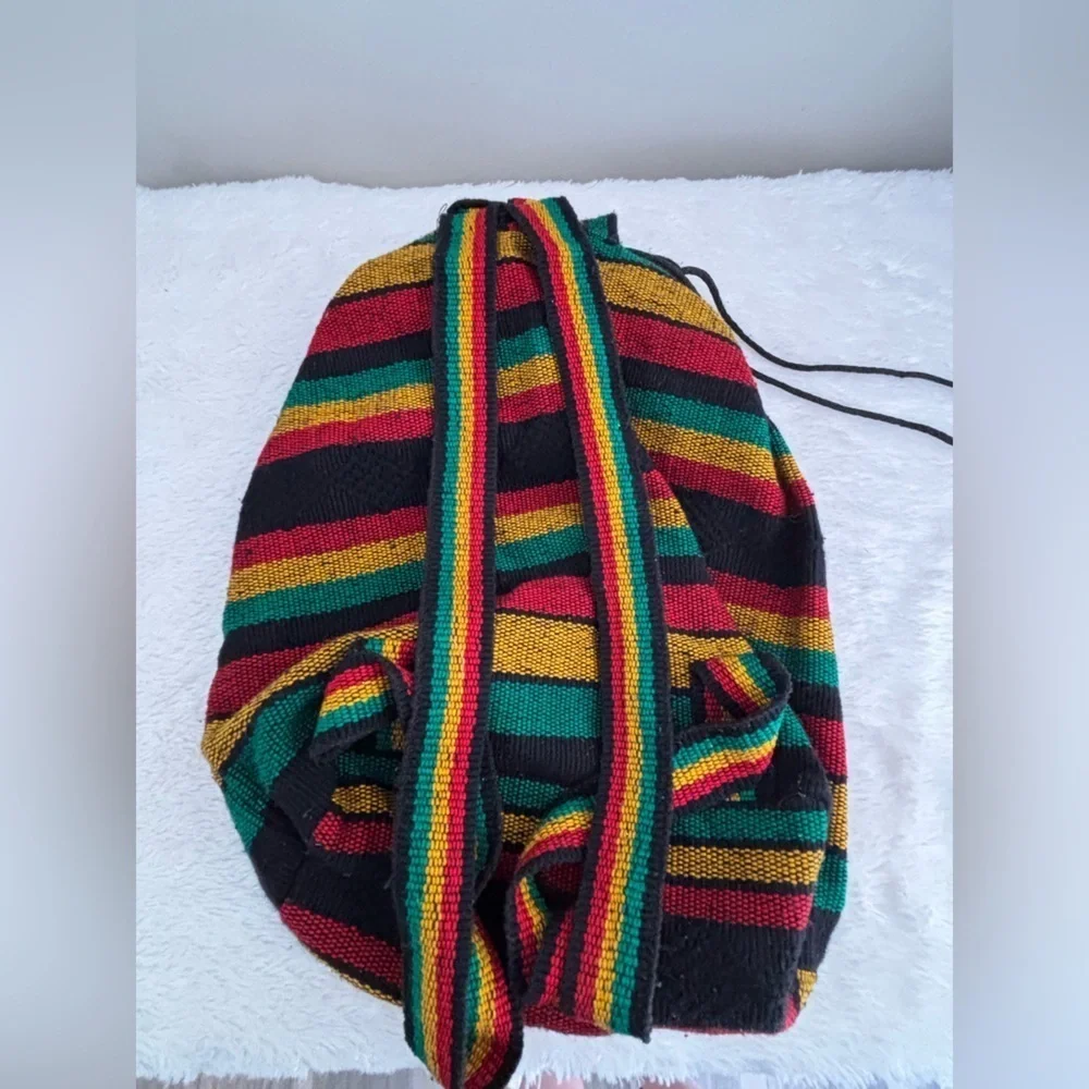 Baja Backpack Hippie Gear Pinzon Mini Beach Rasta Bag Mexican Made Mochila